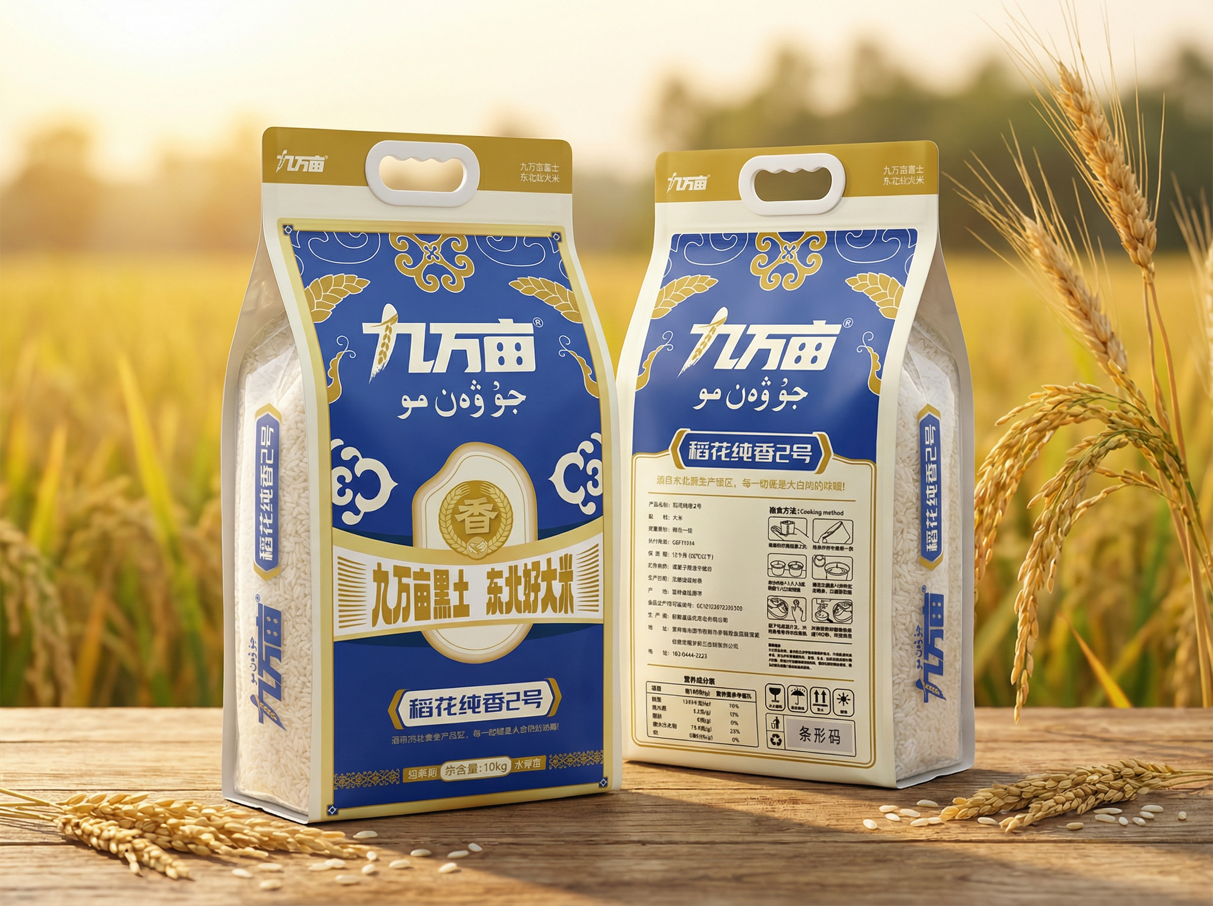 大米食品包装案例 04