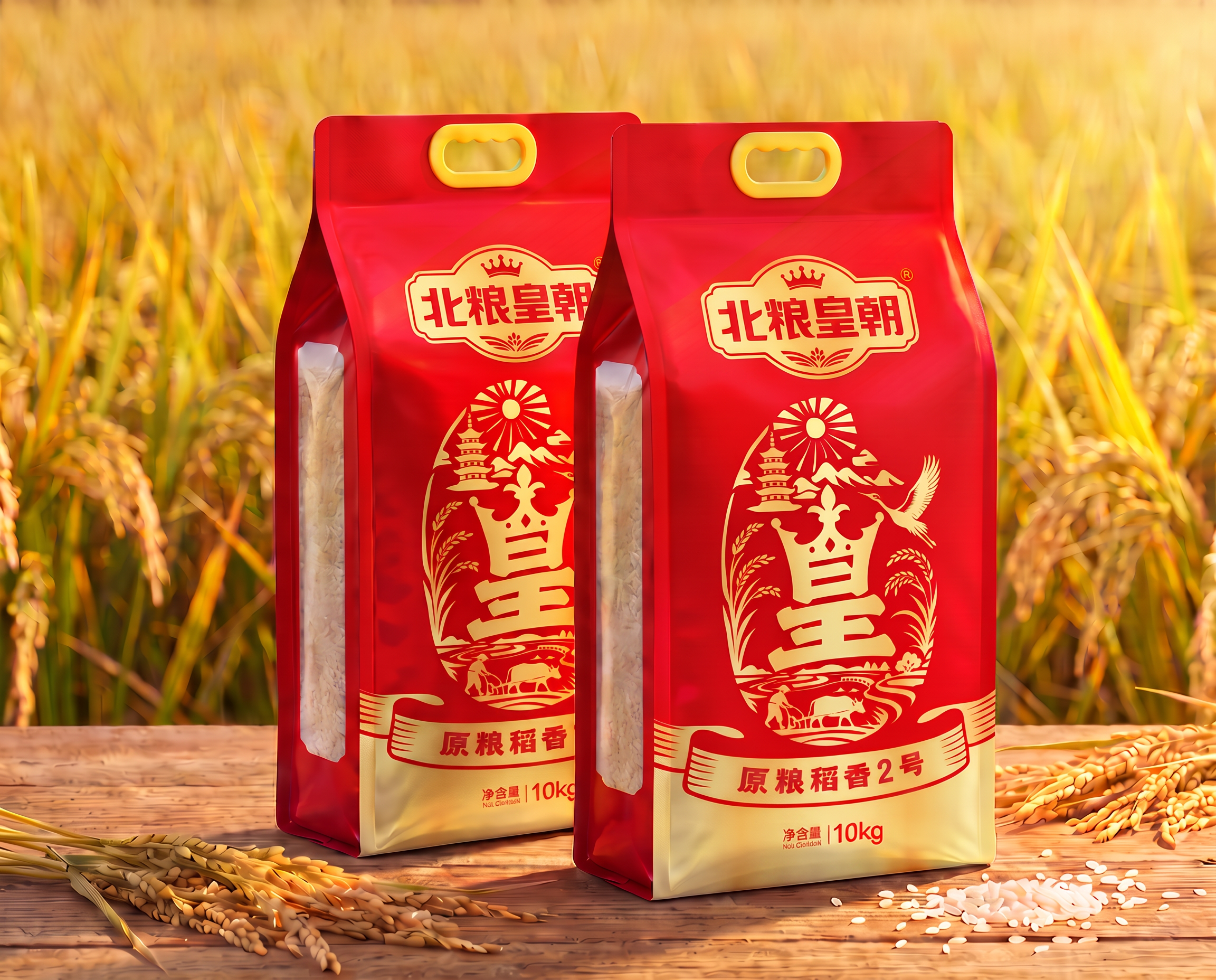 大米食品包装案例 05